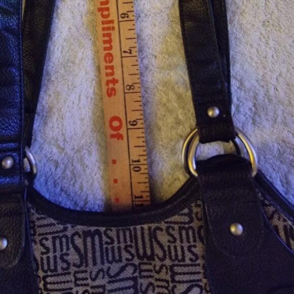 Stone Mountain Signature Medium Shoulder Bag, Double Handle. - Picture 3 of 8